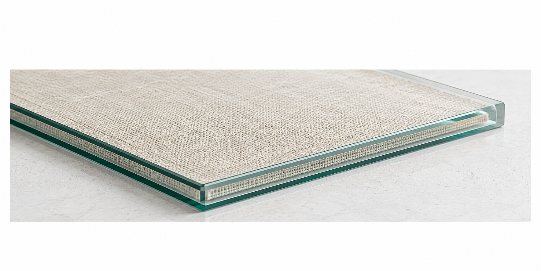 Fabric Laminated Glass